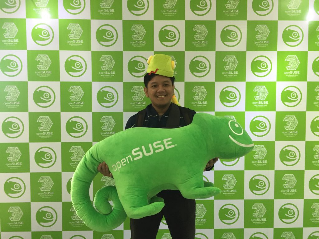 Nugi Abdianysah at openSUSE Asia Summit 2019